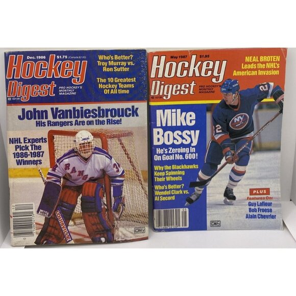 20 Hockey Digest Magazines NHL 1981-1987 Wayne Gretzky - Picture 14 of 16